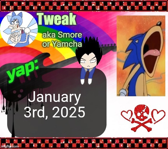 the 19th announcement temp | January 3rd, 2025 | image tagged in the 19th announcement temp | made w/ Imgflip meme maker