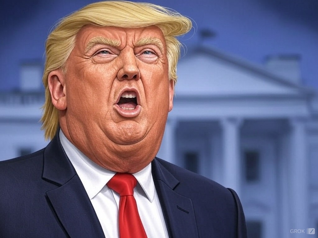 Trump Blank Meme Template