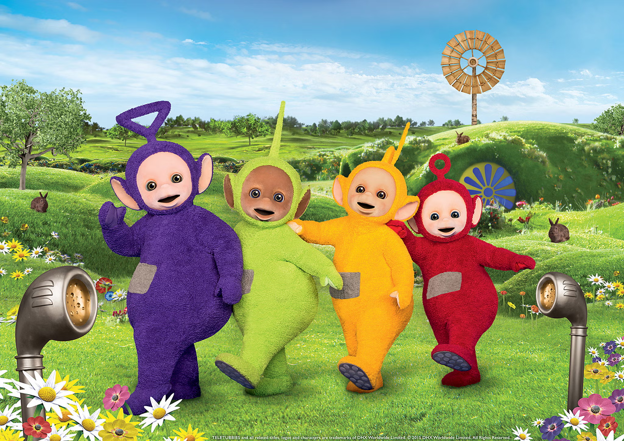 Teletubbies Blank Meme Template