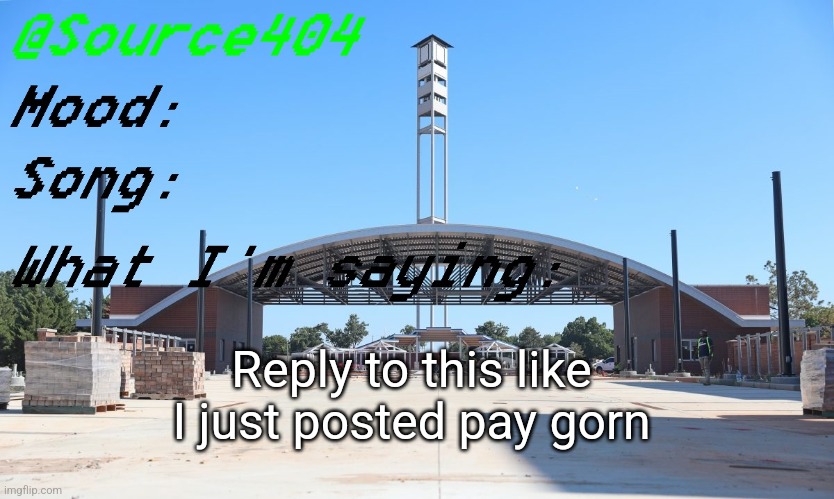 Pornography | Reply to this like I just posted pay gorn | image tagged in source's temp | made w/ Imgflip meme maker