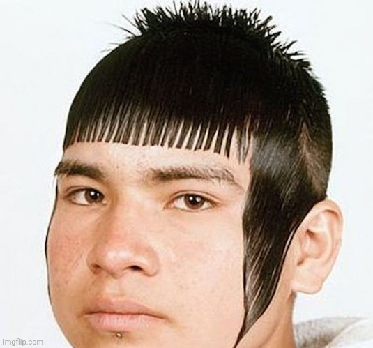 Bad Haircut | image tagged in bad haircut | made w/ Imgflip meme maker