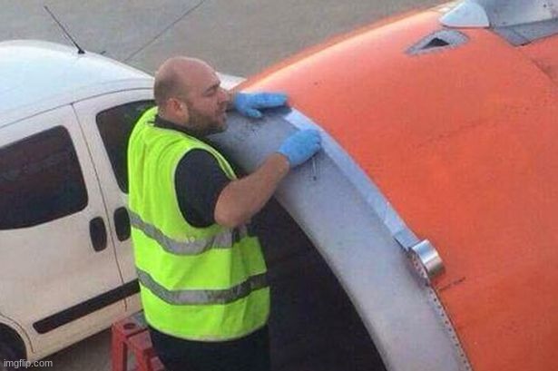 Easyjet duct taped airplane | image tagged in easyjet duct taped airplane | made w/ Imgflip meme maker