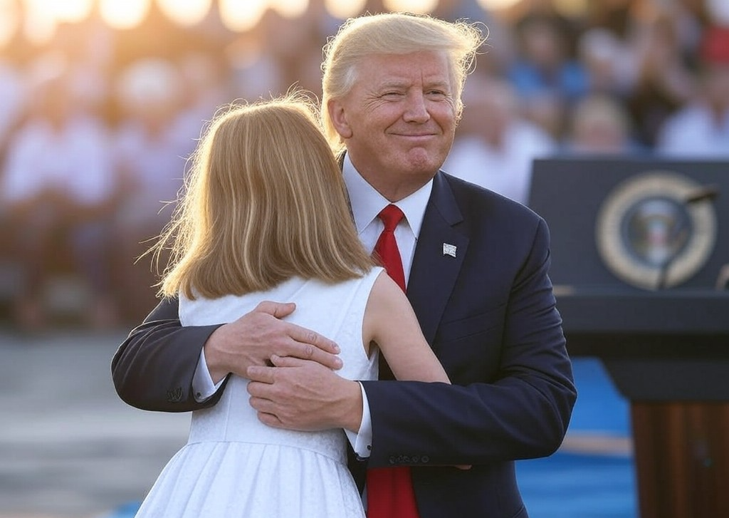 Donald Trump little girl JPP Blank Meme Template