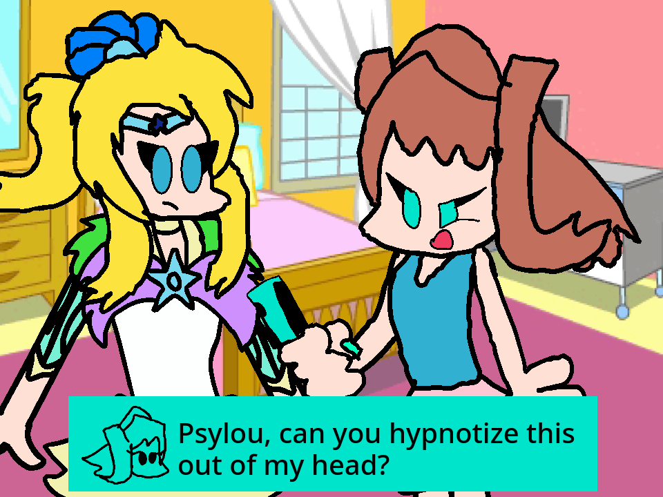 Psylou, Can you hypnotize this out of my head? Blank Meme Template