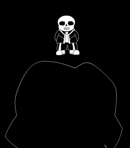 High Quality sans fight  stronger than you Blank Meme Template