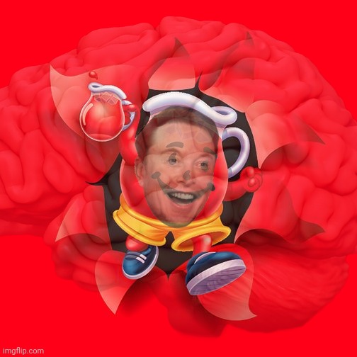 Elon Kool-Aid brain chip | made w/ Imgflip meme maker