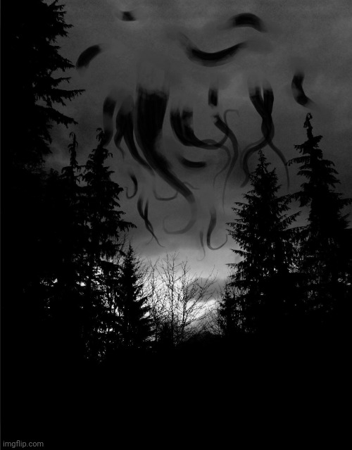 What do you do if you see this? | image tagged in sky tentacles | made w/ Imgflip meme maker