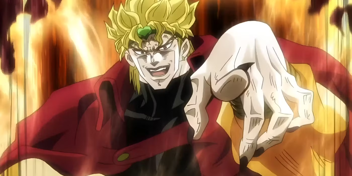 Dio brando za worldo timestop Blank Meme Template