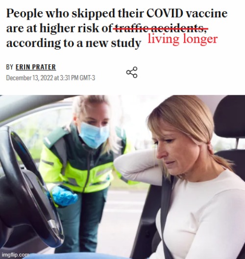 Fixed! | image tagged in covid vaccine,traffic,accidents,live long and prosper,agenda vs facts,media bias | made w/ Imgflip meme maker