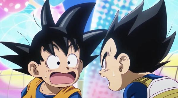 goku and vegeta as kids Blank Meme Template