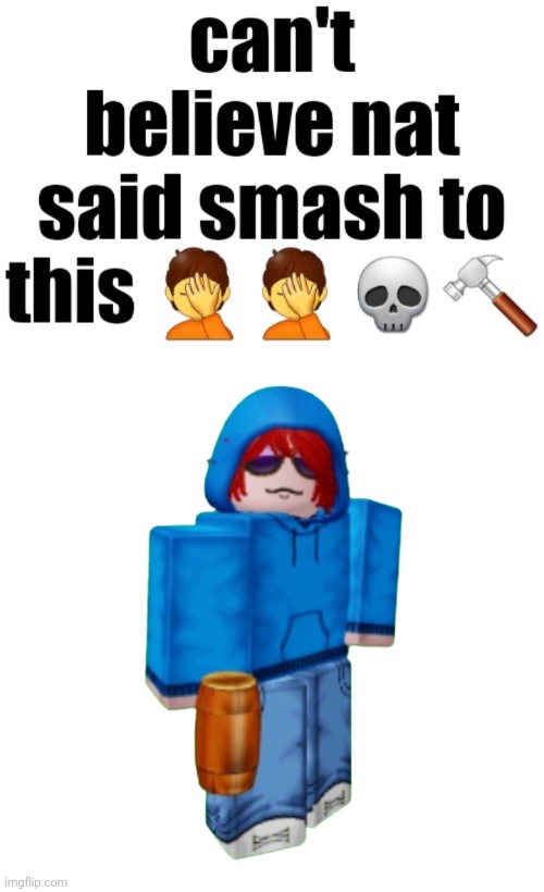 ㅤ | image tagged in can t believe nat said smash to this | made w/ Imgflip meme maker