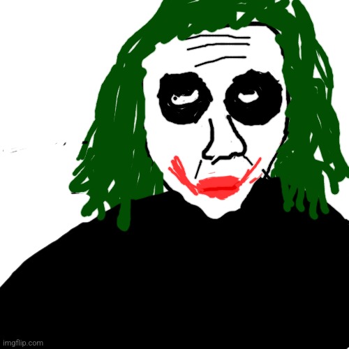 I drew the joker ☠️ | made w/ Imgflip meme maker