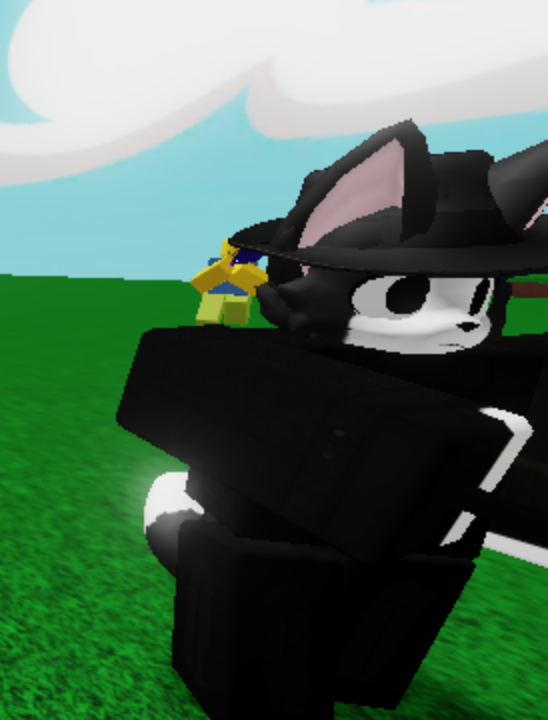 Bloonky and his little noob of fax Blank Meme Template
