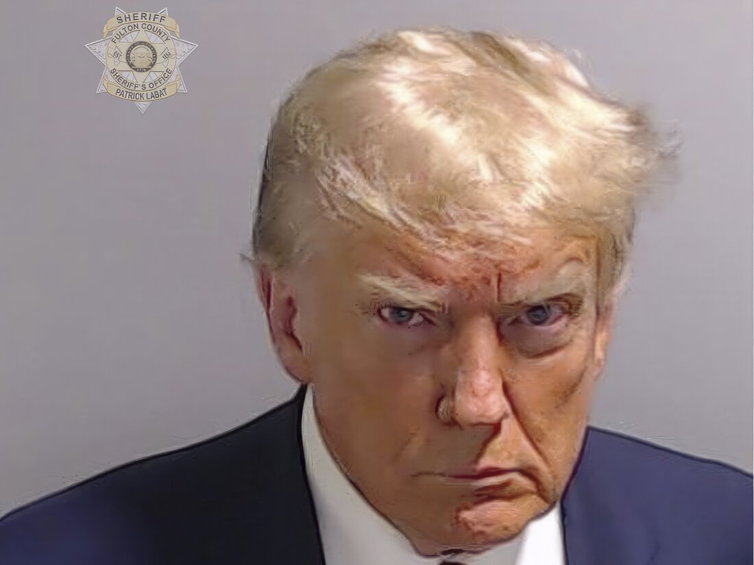 trump mugshot Blank Meme Template