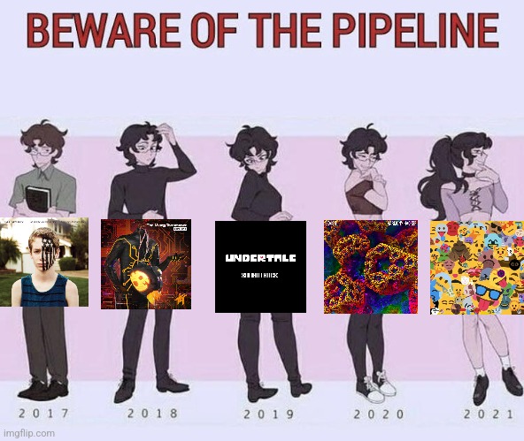 Beware of the pipeline | image tagged in beware of the pipeline | made w/ Imgflip meme maker