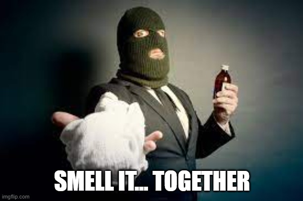Does this cloth smell like Chloroform? | SMELL IT... TOGETHER | image tagged in does this cloth smell like chloroform | made w/ Imgflip meme maker