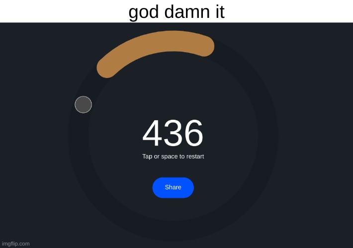 link to game is in the comments | god damn it | made w/ Imgflip meme maker