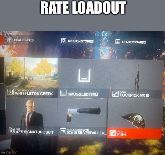 RATE LOADOUT | made w/ Imgflip meme maker