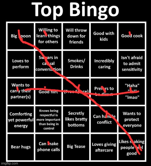 ayy | image tagged in top bingo | made w/ Imgflip meme maker