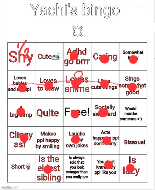 what other bingos should i do | image tagged in yachi's bingo | made w/ Imgflip meme maker