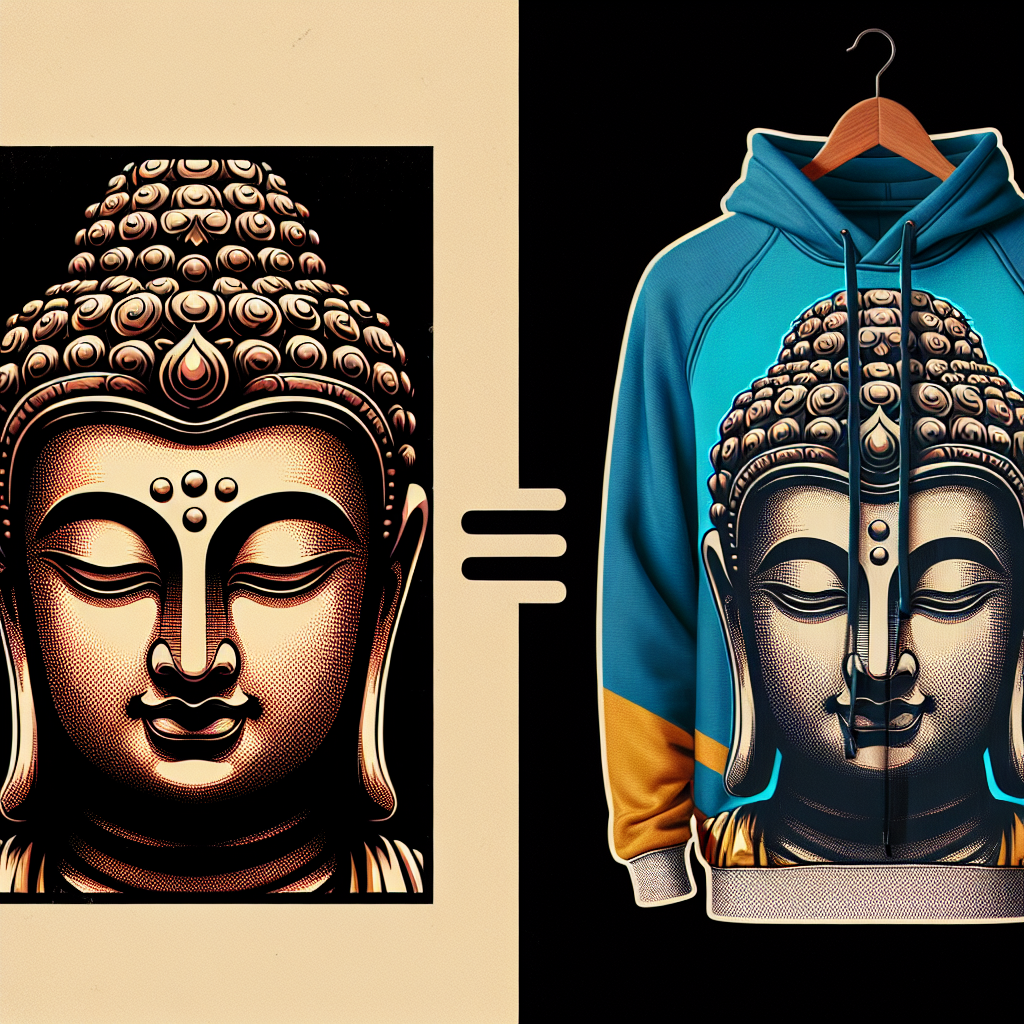 Buddha Hoodie Blank Meme Template