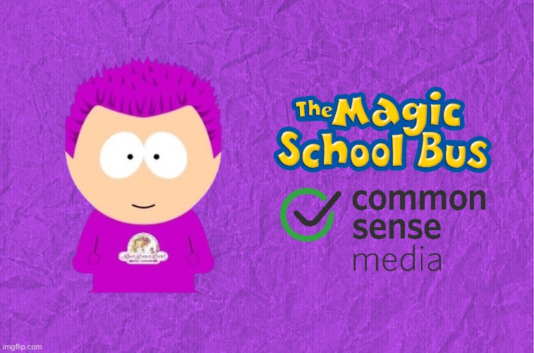 My Review - The Magic School Bus | image tagged in generic purple background,magic school bus,pbs kids,pbs,90s,nostalgia | made w/ Imgflip meme maker