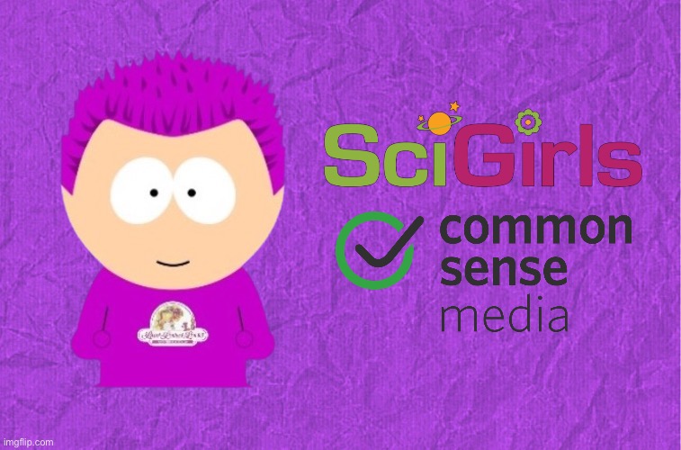 My Review - SciGirls | image tagged in generic purple background,girls,pbs kids,pbs,educational,middle school | made w/ Imgflip meme maker