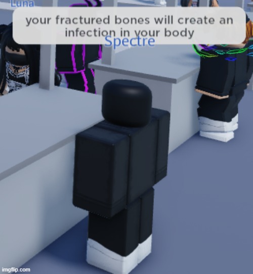 broke bone | image tagged in broke bone | made w/ Imgflip meme maker