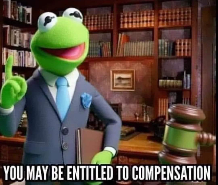 Lawyer Kermit Blank Meme Template