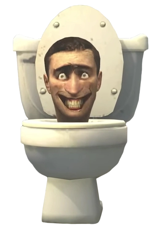 giant skibidi toilet Blank Meme Template