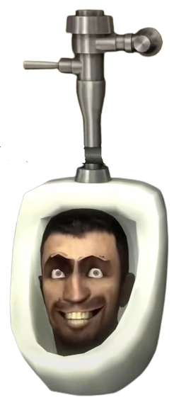 skibidi urinal Blank Meme Template