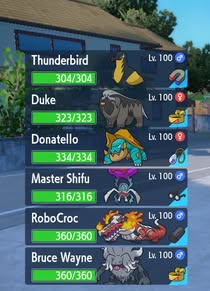 pokemon team 4 Blank Meme Template