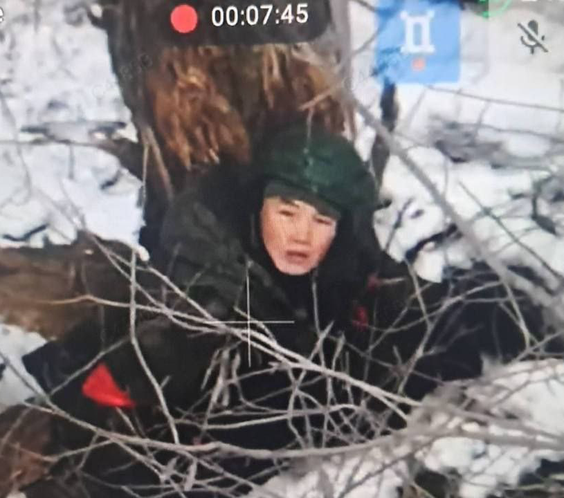 North Korean soldier in Kursk Blank Meme Template