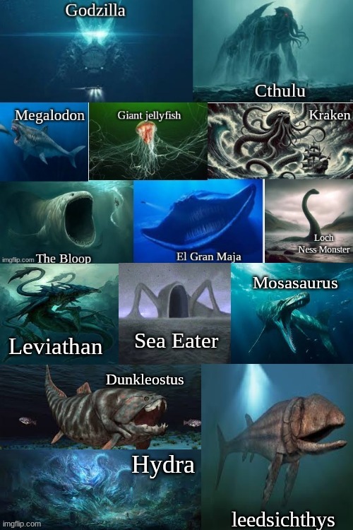 all are put into one tank, which one survives | made w/ Imgflip meme maker