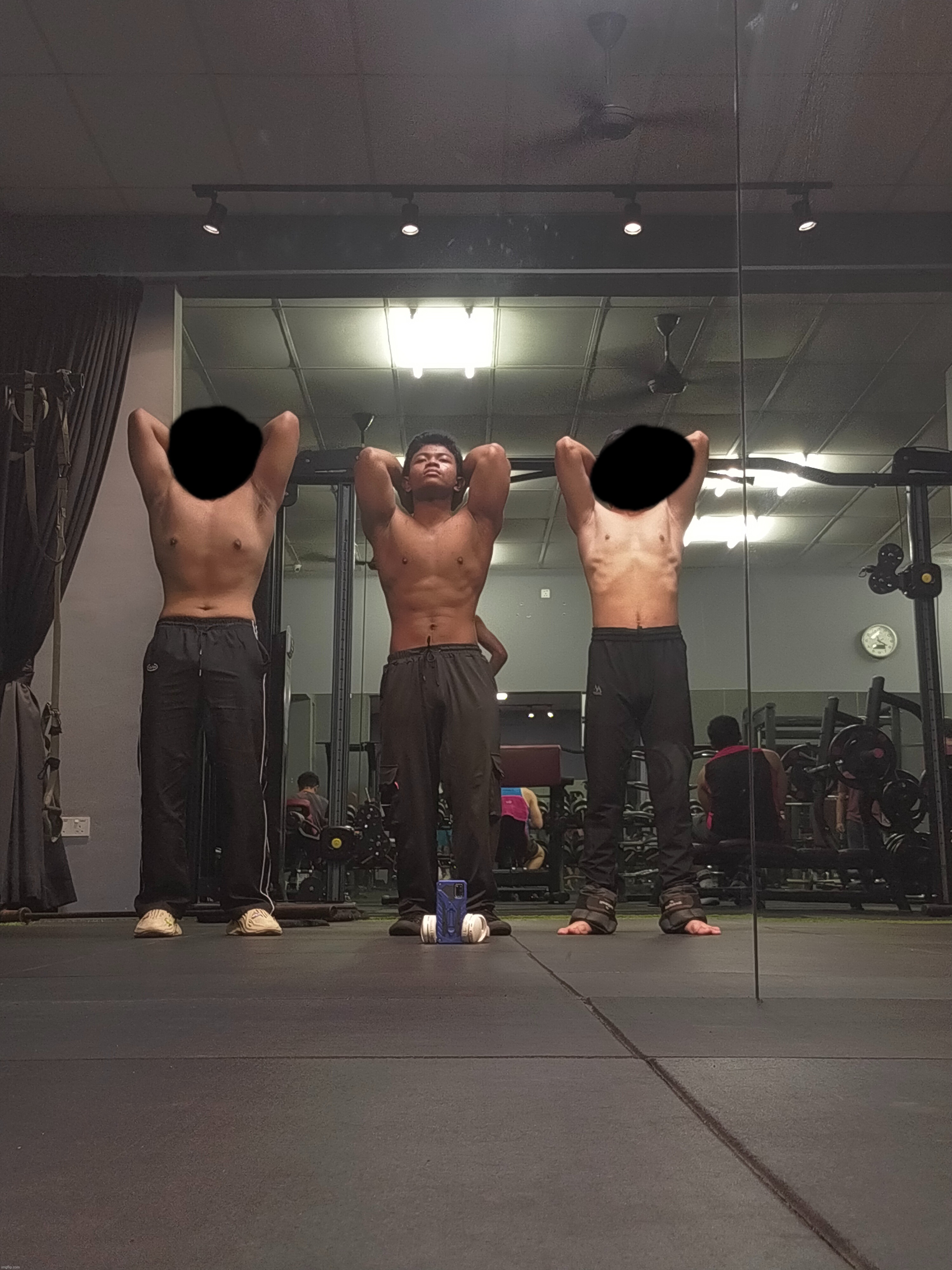gym wit the homies (i train them btw) | made w/ Imgflip meme maker