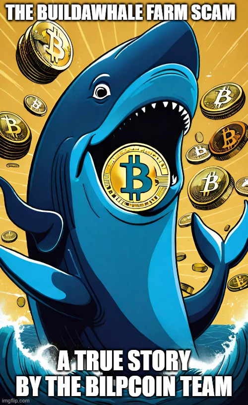 THE BUILDAWHALE FARM SCAM; A TRUE STORY BY THE BILPCOIN TEAM | made w/ Imgflip meme maker