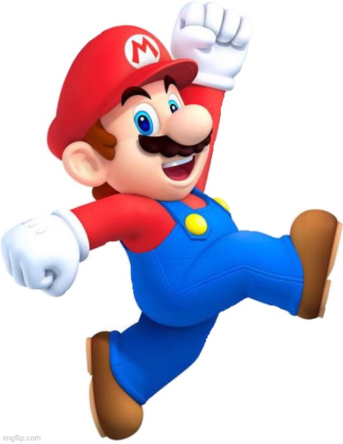 Mario Jumping | image tagged in mario jumping | made w/ Imgflip meme maker