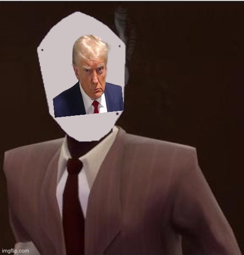 Ineffective disguise | image tagged in custom spy mask | made w/ Imgflip meme maker