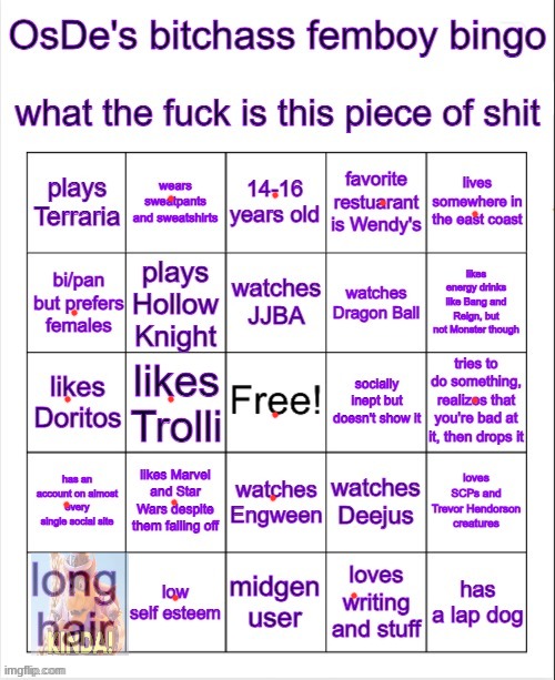 First thing in doing when I get terraria is getting the calamity mod | image tagged in osde femboy bingo idfk | made w/ Imgflip meme maker