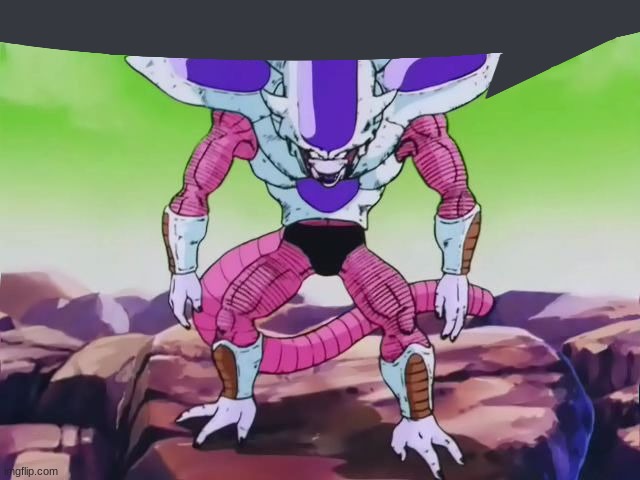 Frieza Third Form | image tagged in frieza third form | made w/ Imgflip meme maker