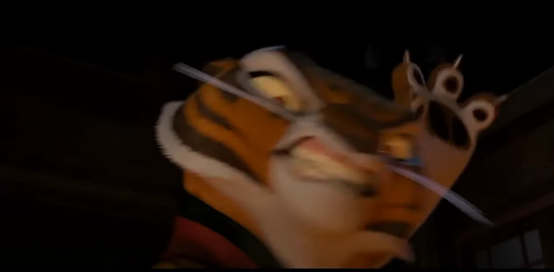 low quality tigress attack Blank Meme Template