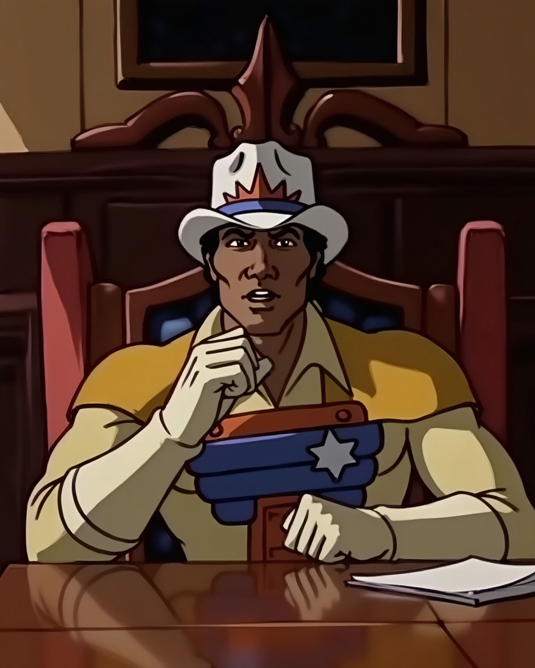 Most interesting Bravestarr Blank Meme Template