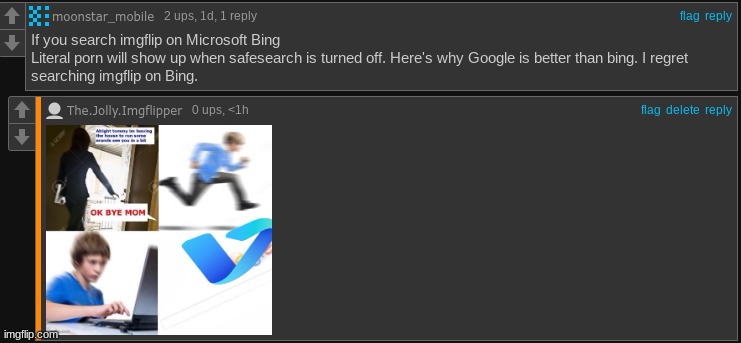 completely bullshit comment section | made w/ Imgflip meme maker