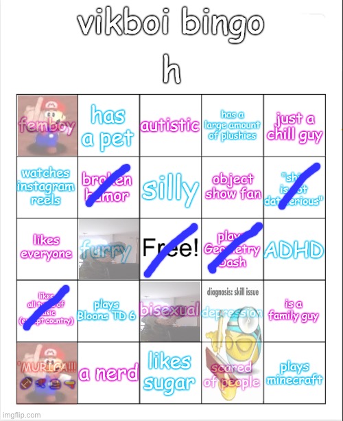 Not even close | image tagged in vikboi bingo,msmg | made w/ Imgflip meme maker