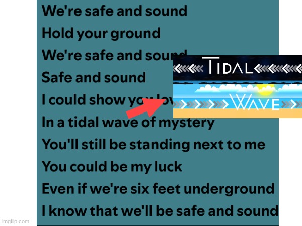 was js listening to safe and sound.... | image tagged in gd,tidal wave,safe and sound | made w/ Imgflip meme maker