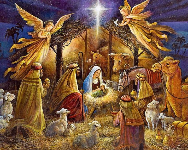 Nativity scene Blank Meme Template