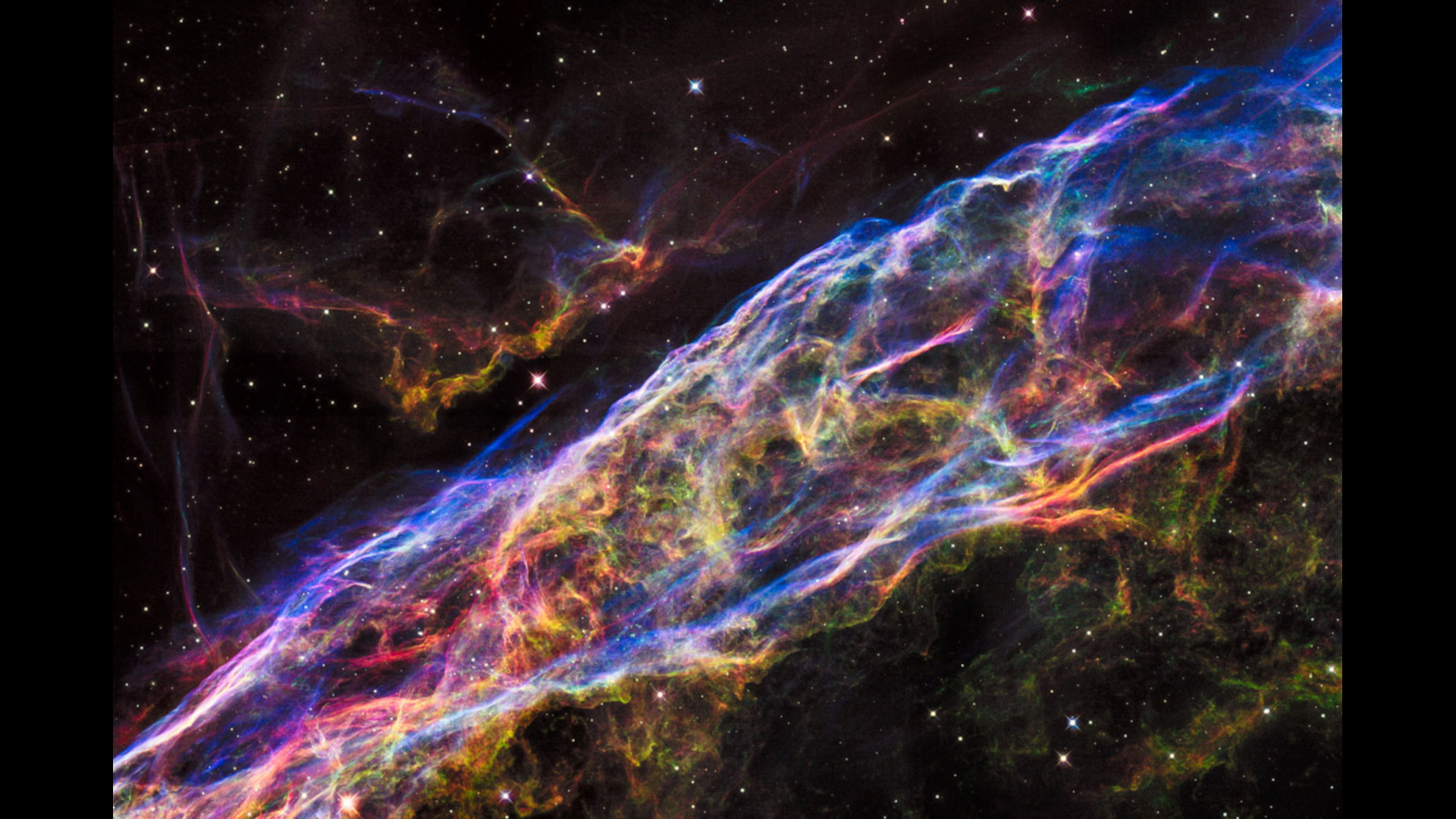 High Quality the western veil nebula Blank Meme Template