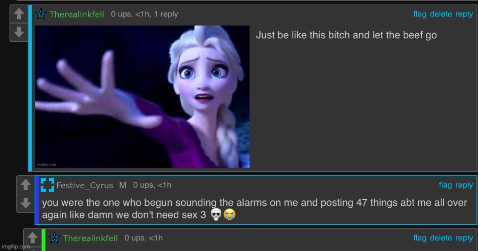 Cyrus this isn’t going to go well for you when I’m the only one providing proof | made w/ Imgflip meme maker