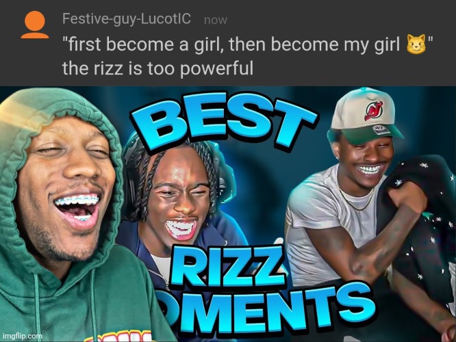 Rizzy | image tagged in best rizz moments | made w/ Imgflip meme maker