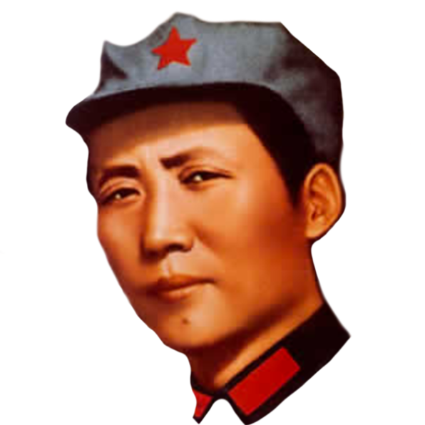 Young Mao Head Blank Meme Template